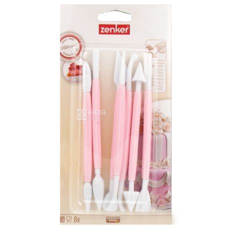 Zenker, Set for decorating cakes, 8 pieces