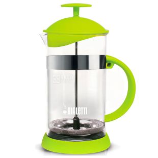Bialetti, Joy, 1000 мл, Френч-пресс, зеленый