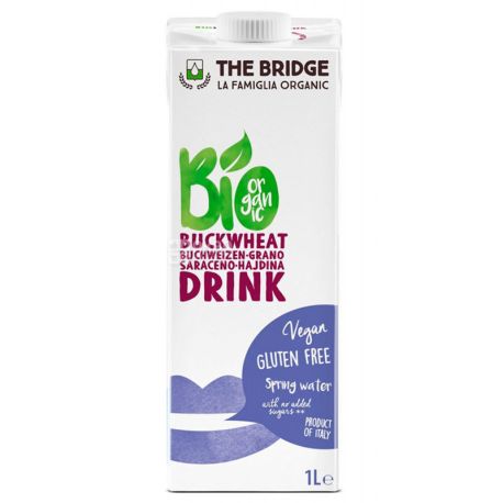 The Bridge, Buckwheat drink, 1 л, Брідж, Гречане молоко, без цукру і глютену