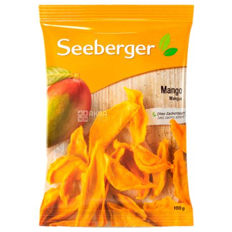 Seeberger, Манго сушений скибками, 100 г