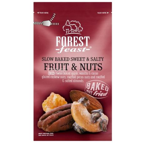 A mixture of fruits and nuts fried salty-sweet 175g, Forest Feast