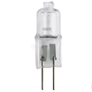 Lemanso, Лампочка галогенная JCD, 50 W, G4, 2800 К, 220 V, теплое свечение, прозрачная