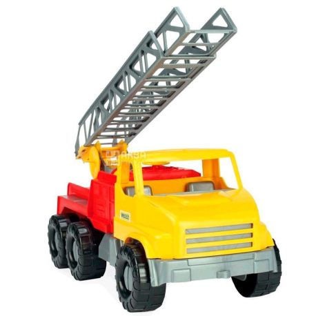 Wader City Truck, Игрушка Пожарная машина, разноцветная, для детей с 3-х лет