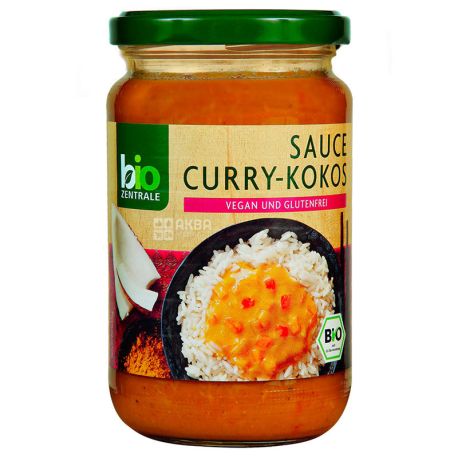 Bio Zentrale Organic Kari Coconut Sauce, 340 g