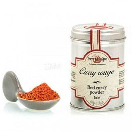 Terre Exotique Curry Red, 60 g