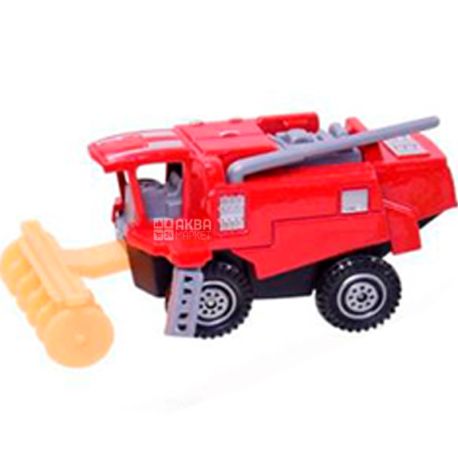 Automotive industry, Machine toy, combine, metal, for children from 3 years