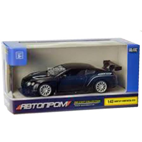 Car industry Bentley Continental, toy car, metal, for children from 3 years