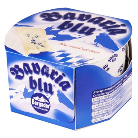 Bergader Bavaria Blu, Сыр с плесенью, 150 г
