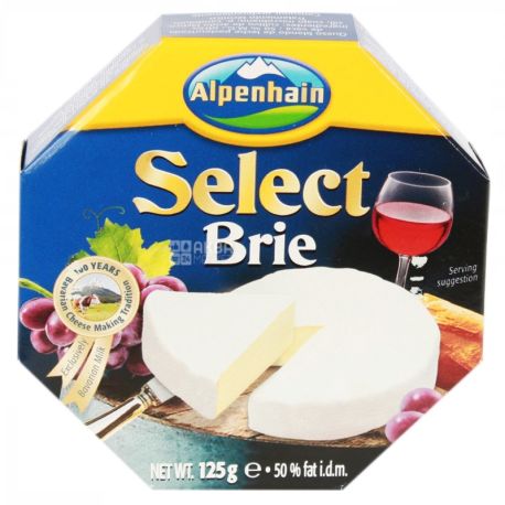 Alpenhain Select Brie, Сыр с плесенью, 125 г