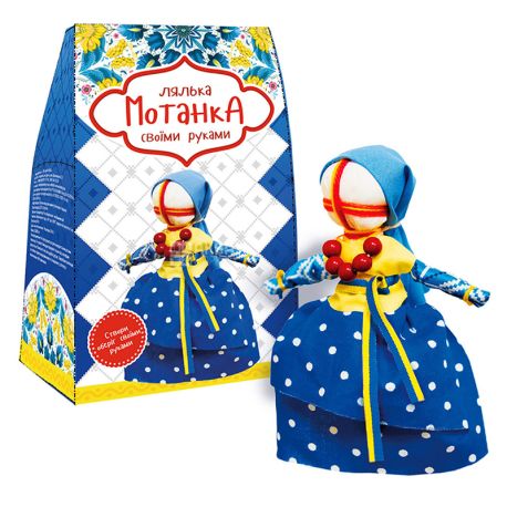 Strateg, Лялька-мотанка своїми руками Україночка, 1 шт.