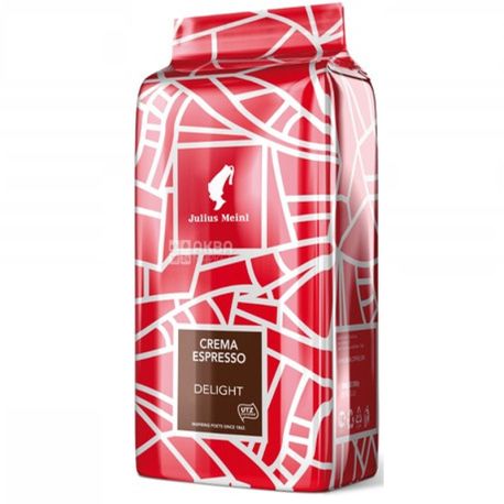 Julius Meinl Crema Espresso Classico, 1 кг, Кофе Юлиус Мейнл Крема Эспрессо, средней обжарки, в зернах
