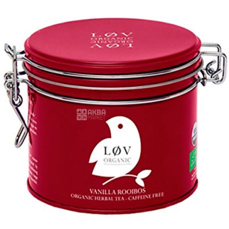 LoV Organic Vanilla, Organic Rooibos Tea, 100 g