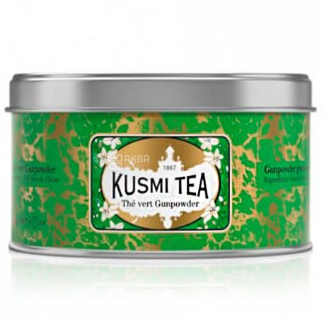 Kusmi Tea, Gunpowder, 125 г, Чай Кусмі Ті, Ганпаудер, зелений, ж/б