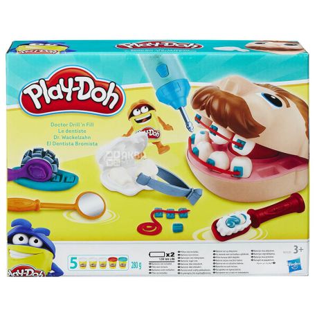 Hasbro, Набор для творчества Play-Doh Мистер зубастик, 280 г