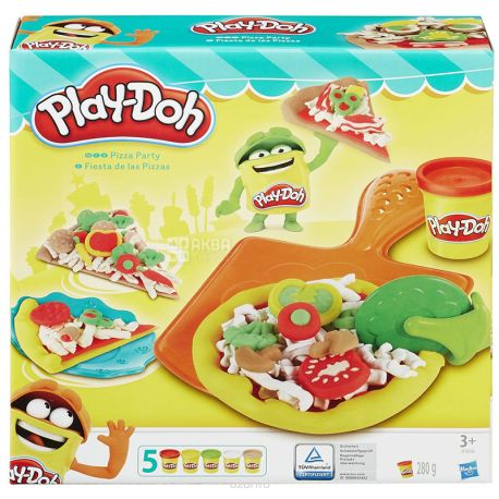 Hasbro, Набор для творчества Play-Doh Пицца, 280 г
