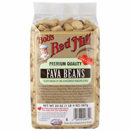 Bob's Red Mill, Fava beans, 567 г, Бобс Ред Милл, Фасоль Фава