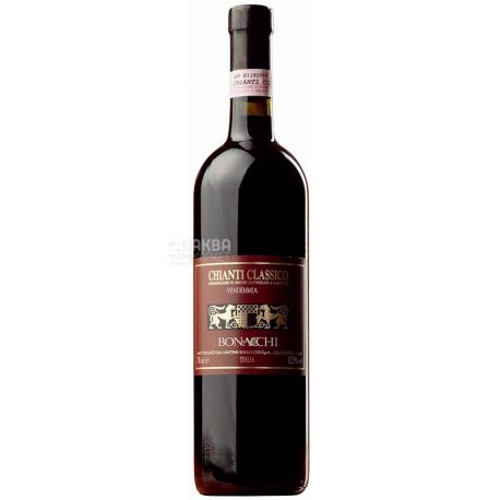 Chianti Classico, Bonacchi, Вино червоне сухе, 0,75 л