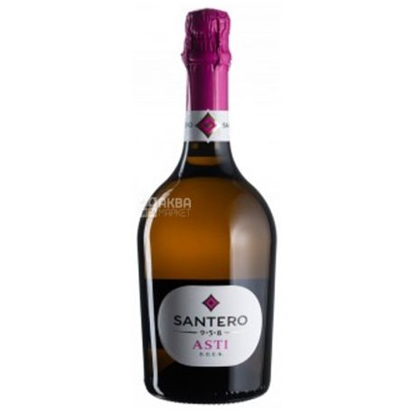 Santero, Asti Butterfly, Игристое белое вино, 0,75 л