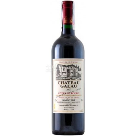 Chateau Galau, Вино красное сухое, 0,75 л