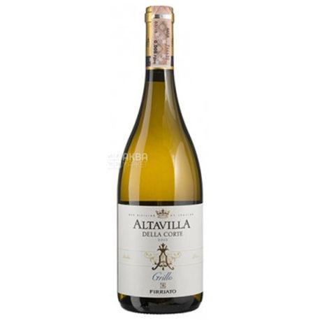 Altavilla della Corte Grillo, Firriato, Вино белое сухое, 0,75 л