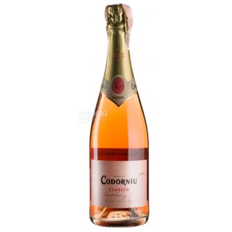 Cava Clasico Brut Rose, Розовое игристое вино 0,75 л