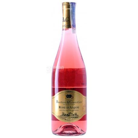 Barton & Guestier, Rose d'Anjou, Вино рожеве сухе, 0,75 л