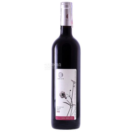 Golan Heights Winery, Sion Creek Golan, Вино красное сухое, 0,75 л