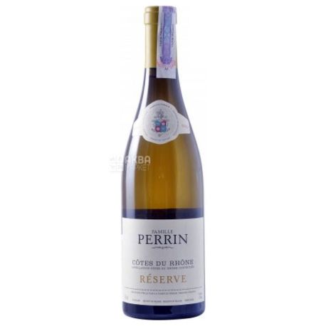 Perrin Reserve Blanc, Perrin et Fils, Вино белое сухое, 0,75 л