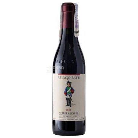 Barbera d'Alba, Renato Ratti, Вино красное сухое, 0,375 л