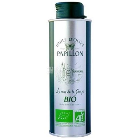 Papillon, Масло оливковое экстра Верджин органическое, 0,25 л