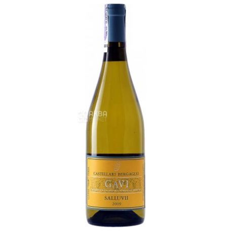  Castellari Bergaglio, Gavi Doc Salluvii, Вино белое сухое, 0,75 л 