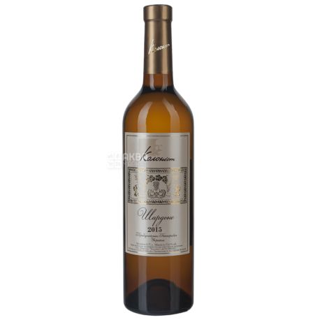 Колонист, Шардоне, Вино белое сухое, 0,75 л 