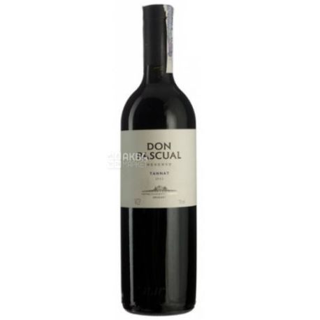 Don Pascual, Tannat Reserve, Вино красное сухое, 0,75 л