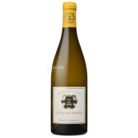 Cotes du Rhone, Вино белое сухое 0,75 л