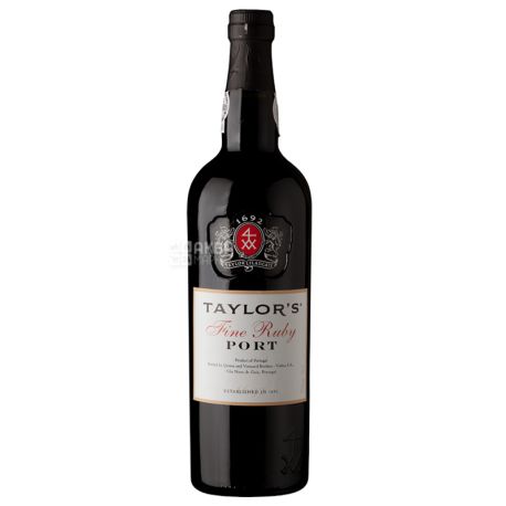 Taylor's Fine Ruby, Вино червоне солодке, 0,75 л
