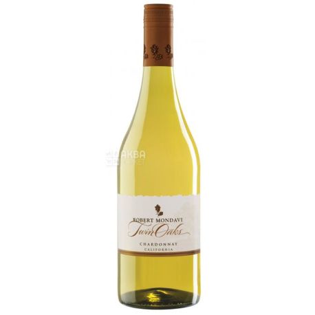 Robert Mondavi Chardonnay Twin Oaks, Вино белое сухое, 0,75 л