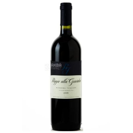 Rocca di Frassinello Poggio alla Guardia, Вино червоне сухе, 0,75 л