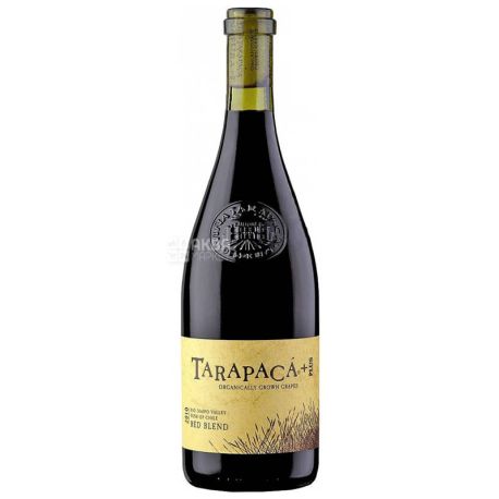 Tarapaca Gran Reserva Organic Wine, Dry Red Wine, 0.75 L