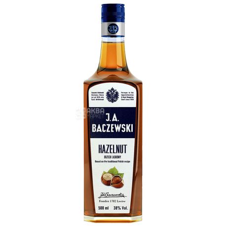 J.A. Baczewski Hazelnut, Горілка, 0,5 л