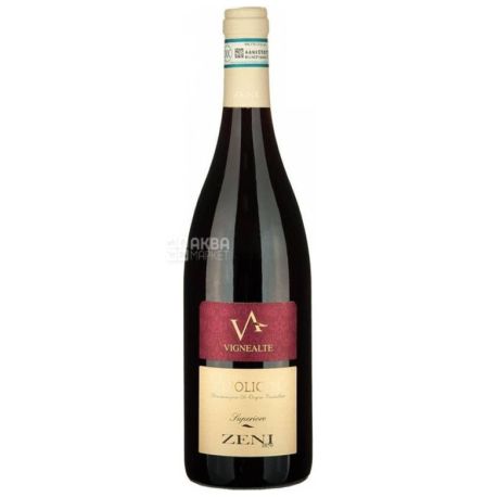 Zeni, Valpolicella Superiore Vigne Alte, Вино красное сухое, 0,75 л