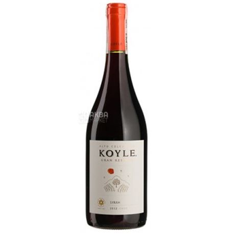 Koyle, Carmenere Gran Reserva, Вино красное сухое, 0,75 л