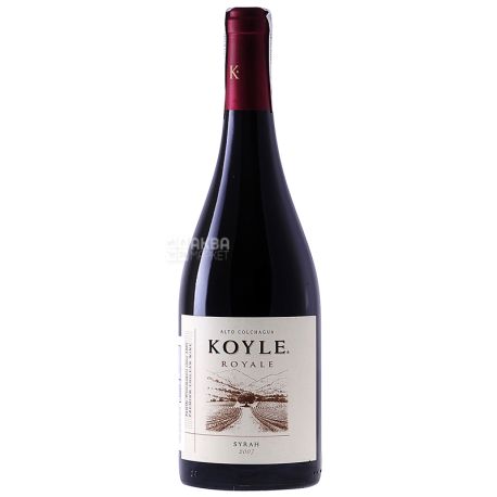 Koyle, Syrah Gran Reservа Matetic Vineyards, Вино червоне сухе, 0,75 л