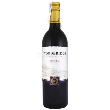 Robert Mondavi Zinfandel Woodbridge, Вино красное сухое, 0,75 л