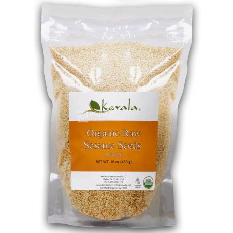 Kevala, Sesame Raw Organic, 453 g