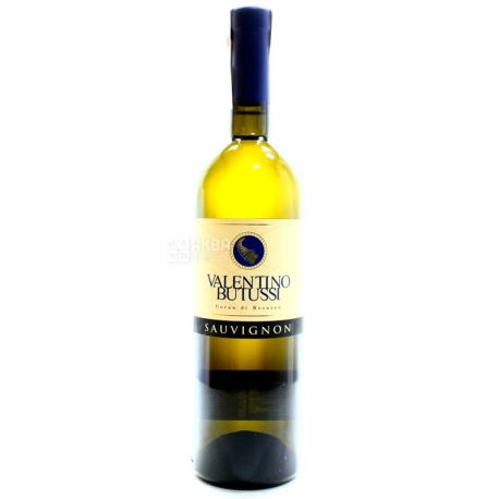 Valentino Butussi, Sauvignon, Вино біле сухе, 0,75 л