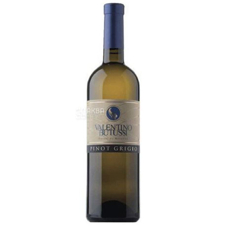 Valentino Butussi, Pinot Grigio, Вино біле сухе, 0,75 л