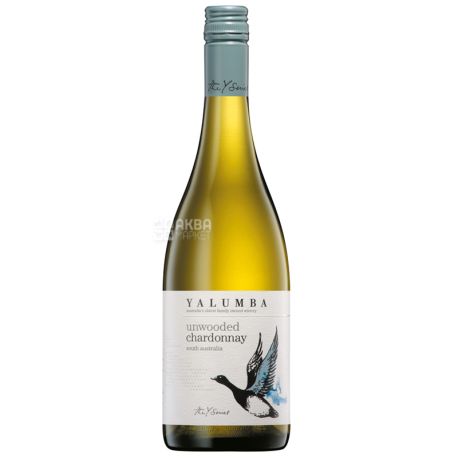Yalumba, Unwooded Chardonnay Y Series, Yalumba, Вино біле сухе, 0,75 л