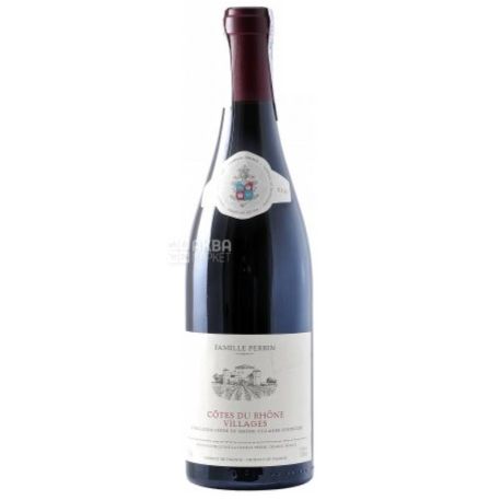 Perrin Cotes du Rhone Villages, Perrin et Fils, Вино красное сухое, 0,75 л