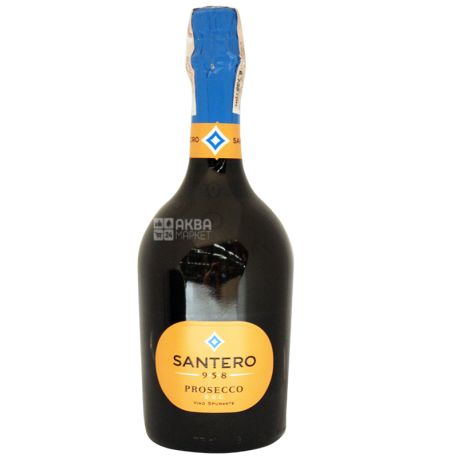 Santero, Prosecco Spumante Butterfly, Вино ігристе біле екстра-сухе, 0,75 л
