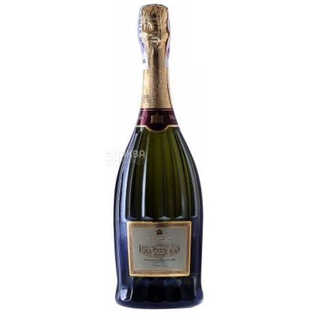 Santero Prosecco Villa Jolanda Spumante DOC, Вино біле екстра-сухе, 0,75 л